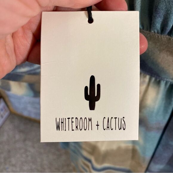 Whiteroom & Cactus NWT Long Sleeve Mini Dress Womens Size Medium Abstract Print - Picture 4 of 7